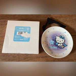 HELLO KITTY-VINTAGE (2000) but New Decorative Ceramic Plate with Stand